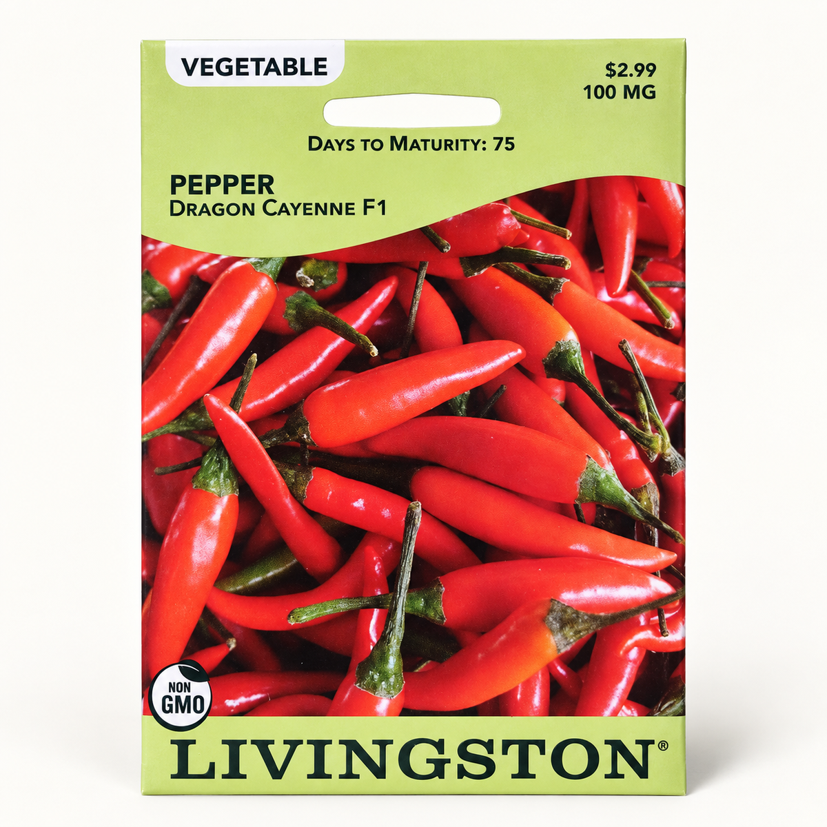 Pepper Dragon Cayenne F1 Seeds
