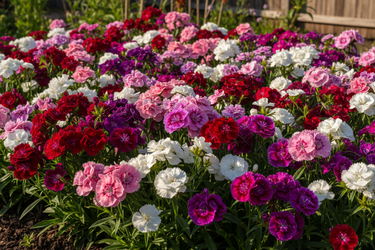 Dianthus Sweet William Dash Seeds (F1 Single)