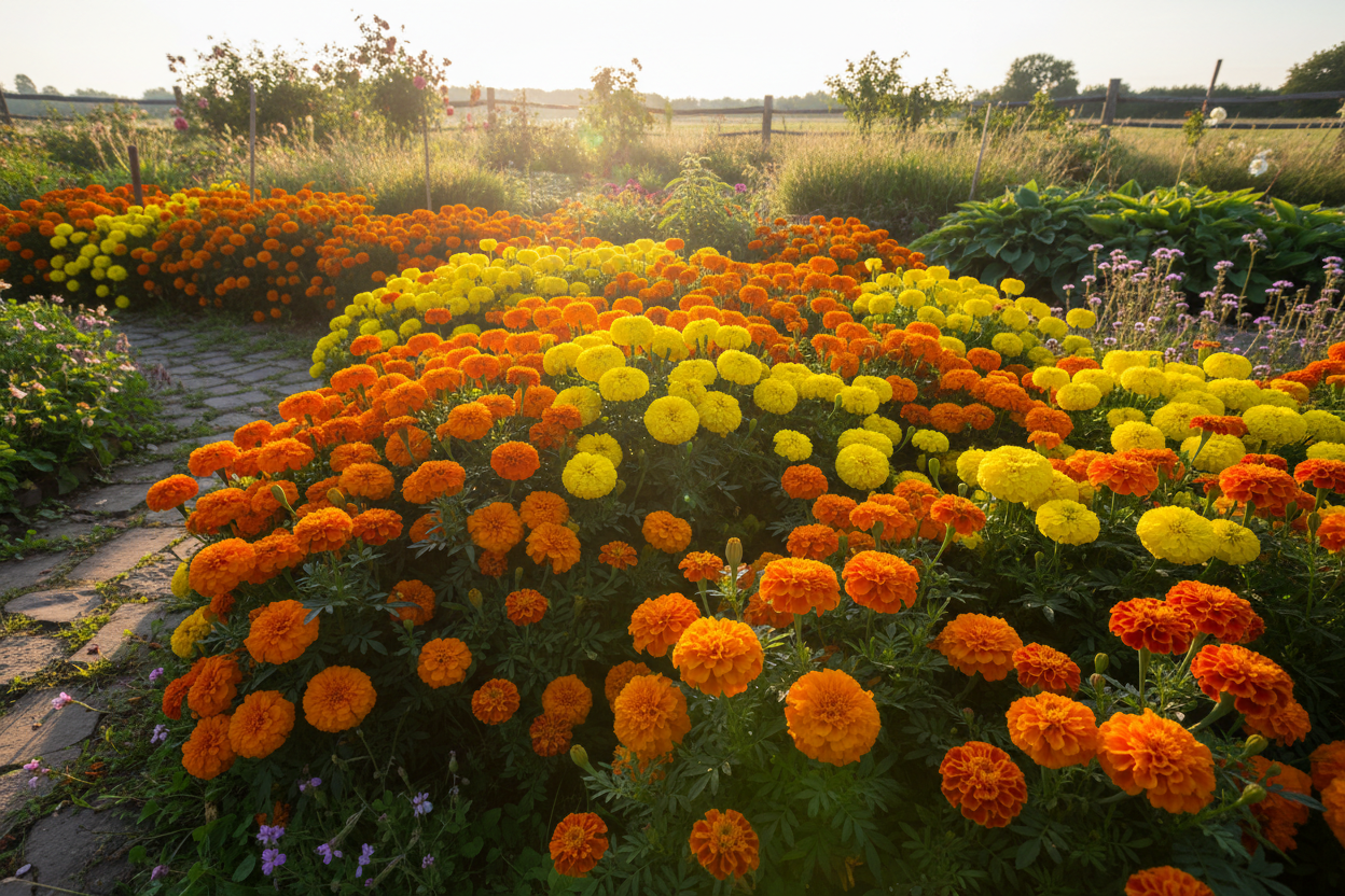 French Marigold Bonanza Seeds (Jaffari)