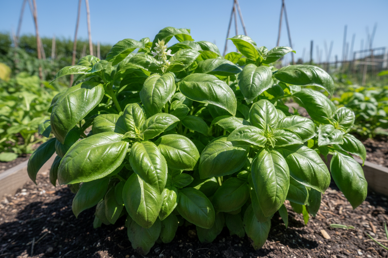 Organic Basil Genovese Seeds