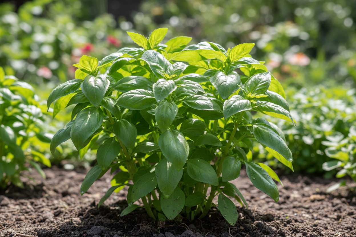 Organic Basil Sweet Seeds