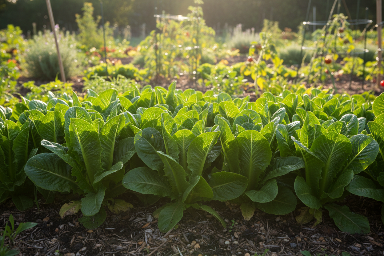 Organic Lettuce Parris Island Seeds