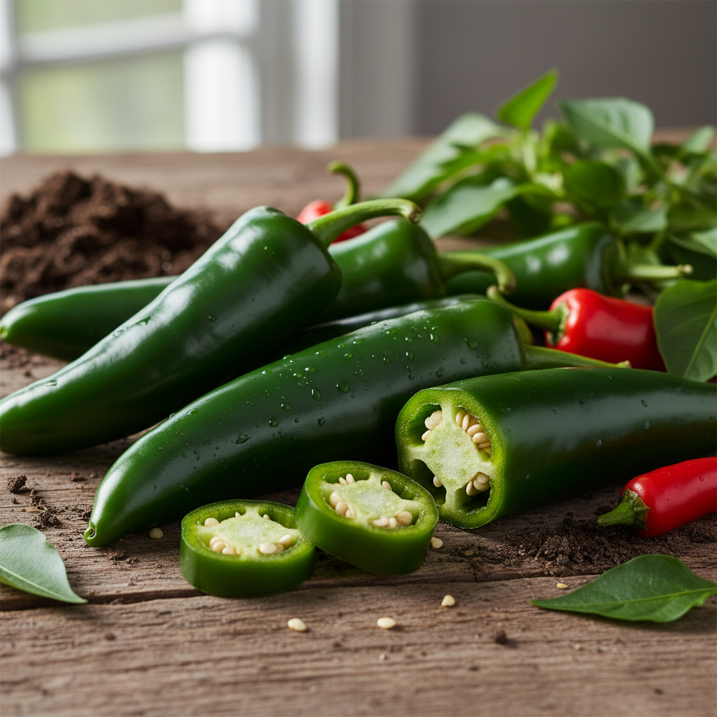 Organic Pepper Hot Jalapeño Early Seeds