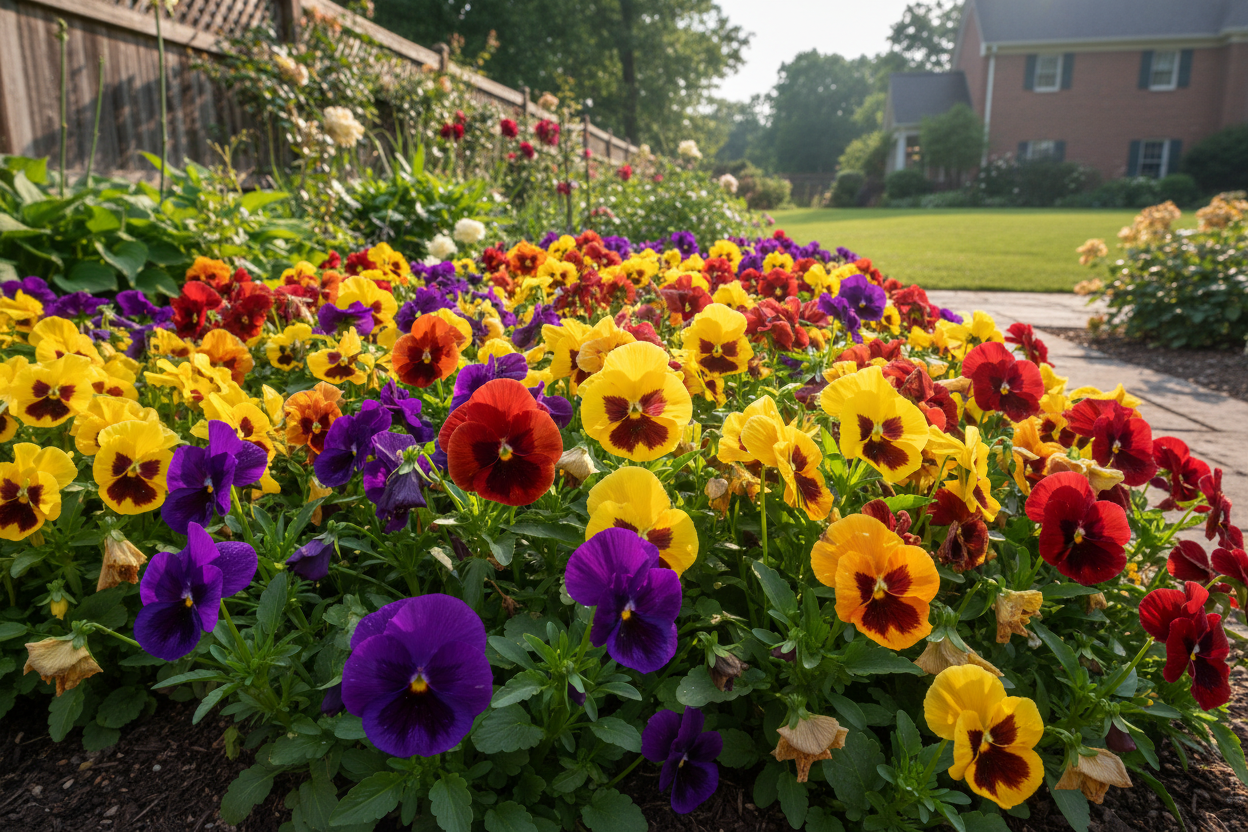 Pansy Majestic Giants Seeds