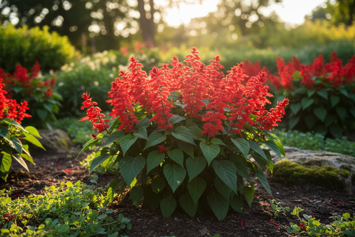 Salvia Splendens Salvano Seeds