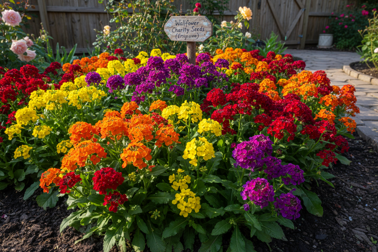 Wallflower Charity Seeds (Erysimum)