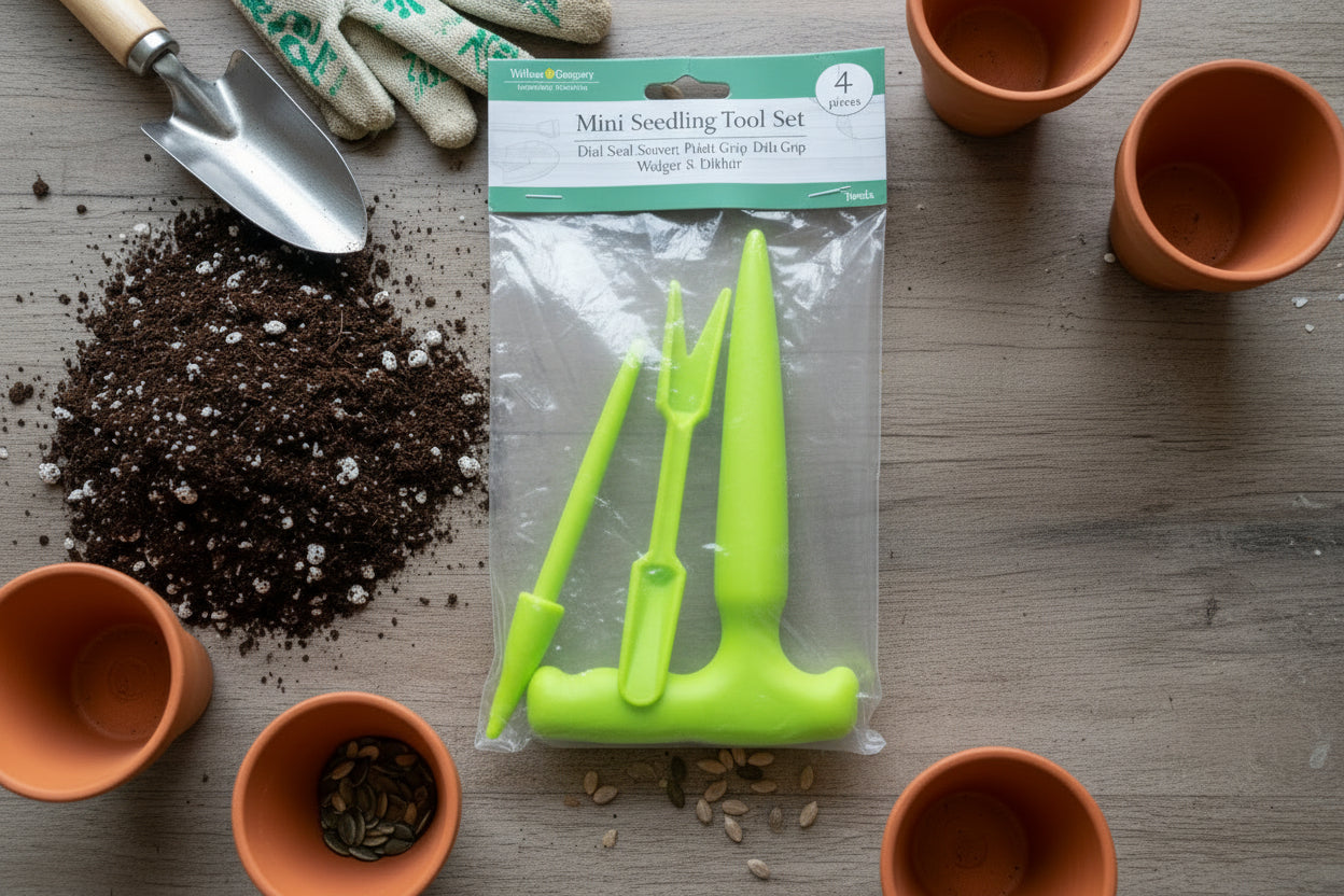 Wilson & Gregory Mini Seedling Tool Set (4-Piece)