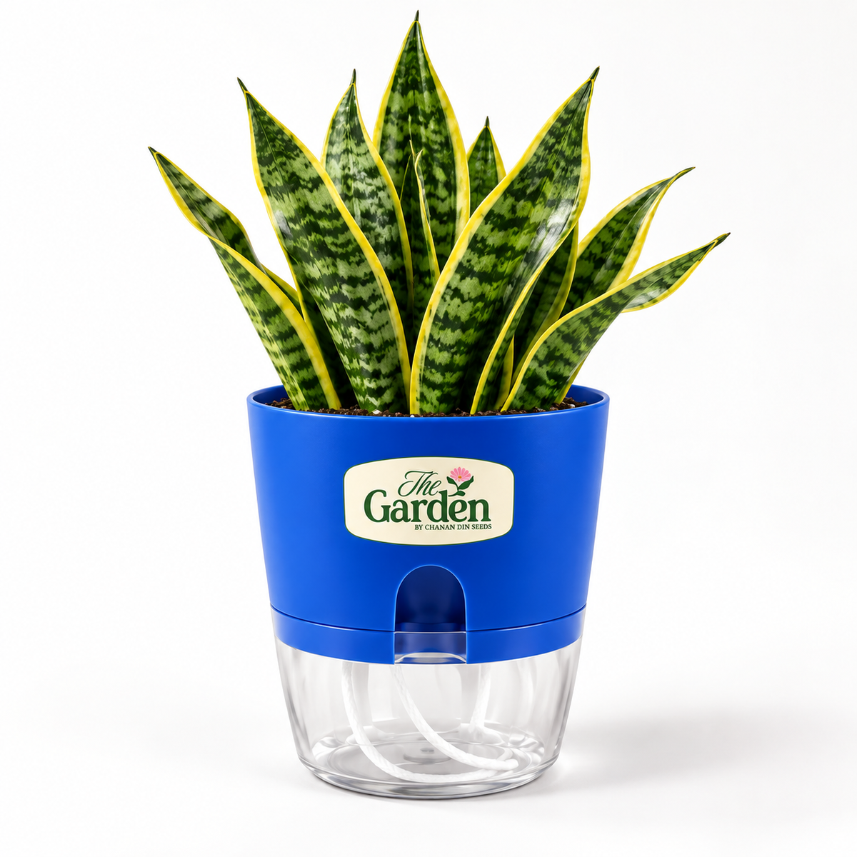 Self-Watering Plant Pot with Water Reservoir — Small 4.5 inch