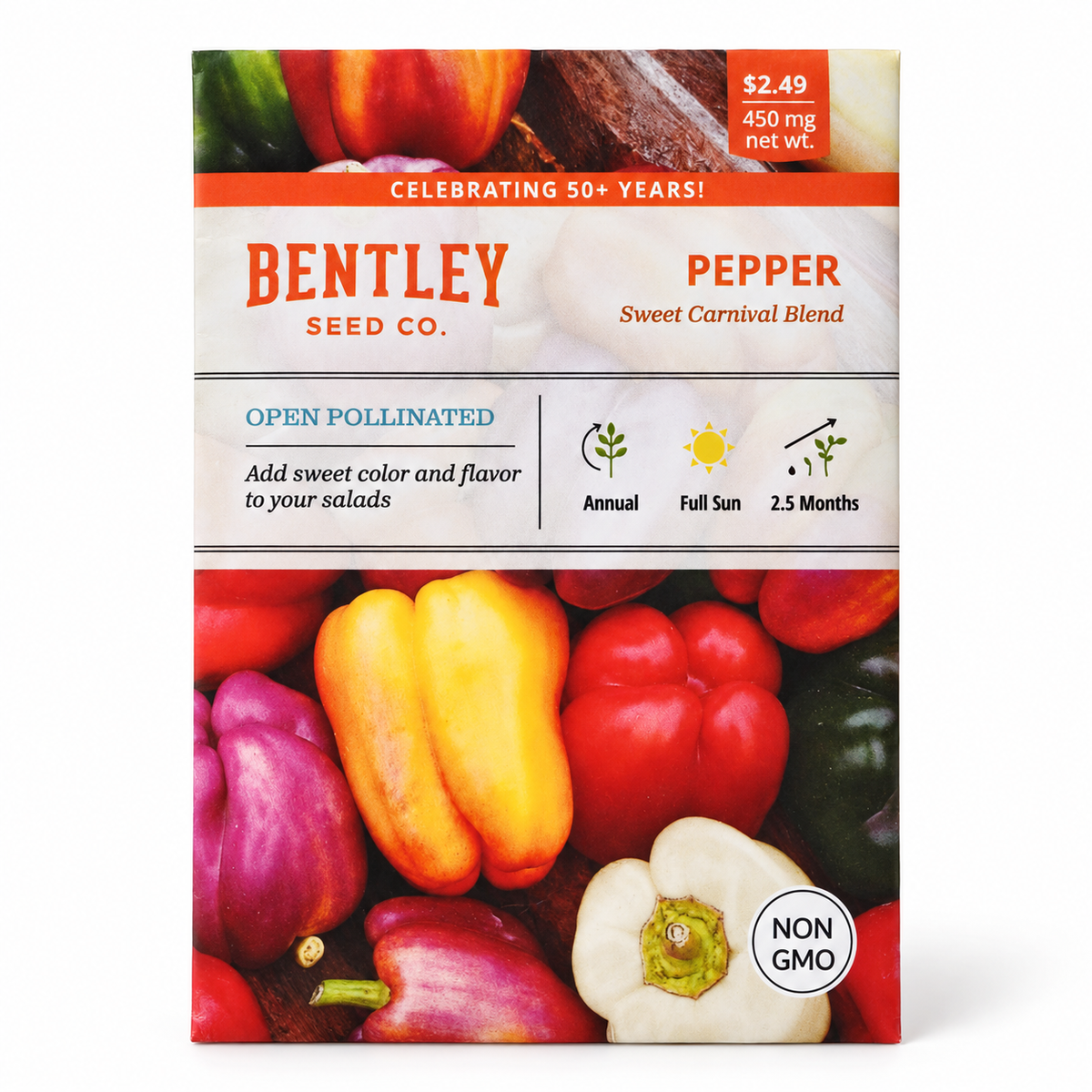 Pepper Sweet Carnival Blend Seeds