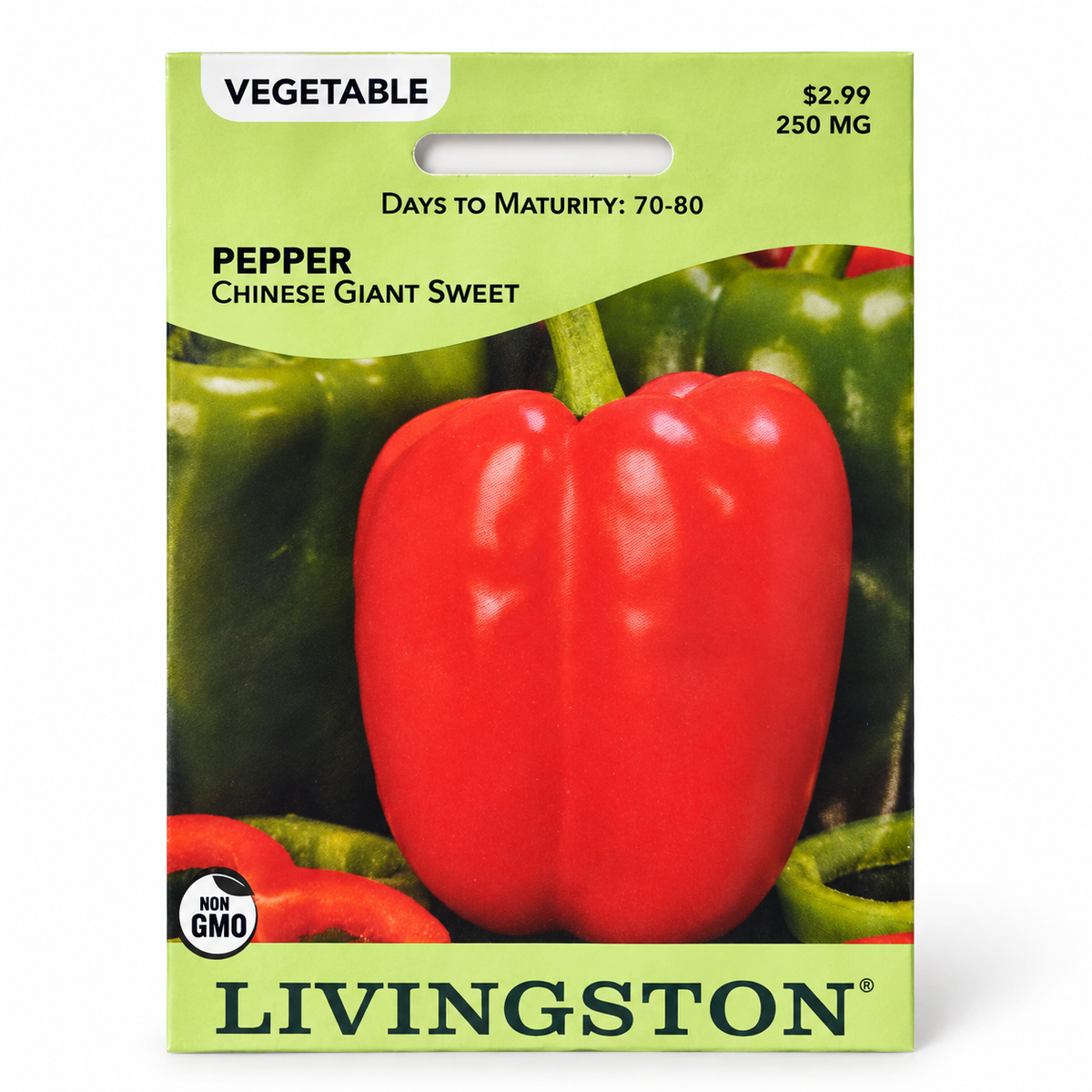 Pepper Chinese Giant Sweet Seeds