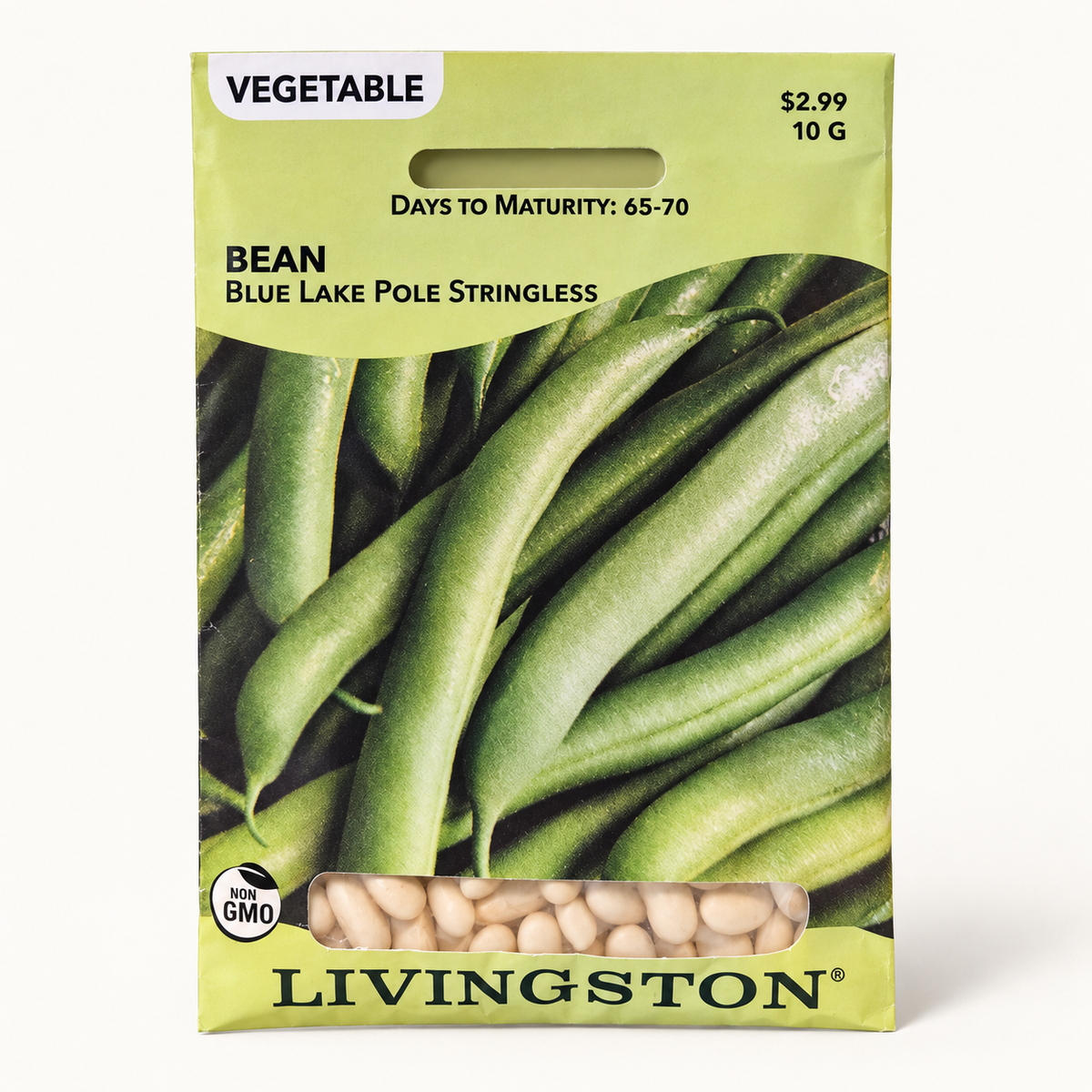 Bean Blue Lake Pole Seeds