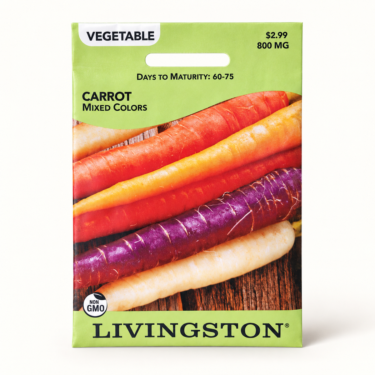 Carrot Mixed Colors Seeds