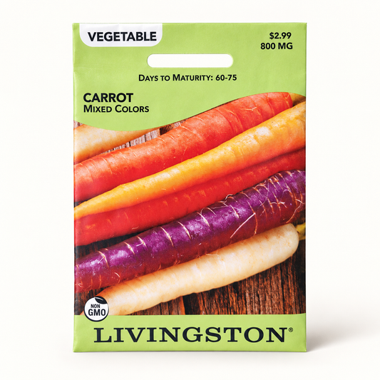 Carrot Mixed Colors Seeds