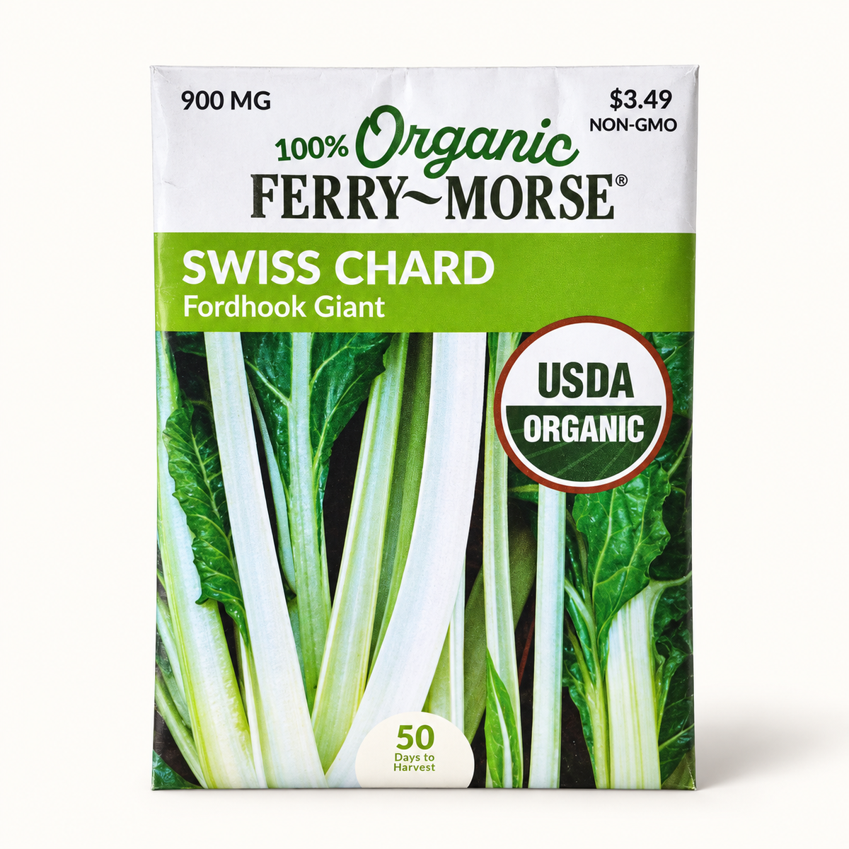 Organic Swiss Chard Fordhook Giant Seeds