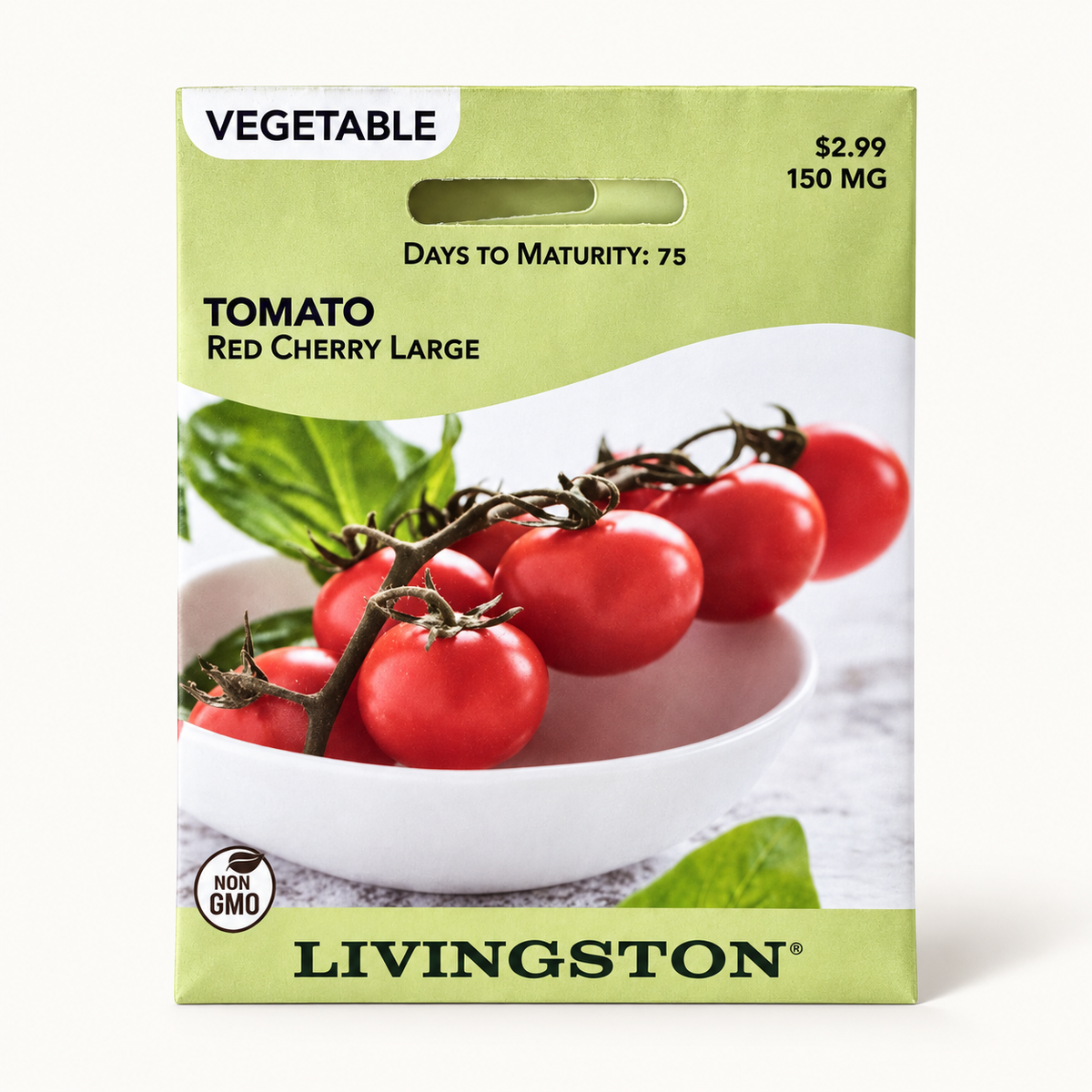 Livingston Tomato Large Red Cherry Seeds
