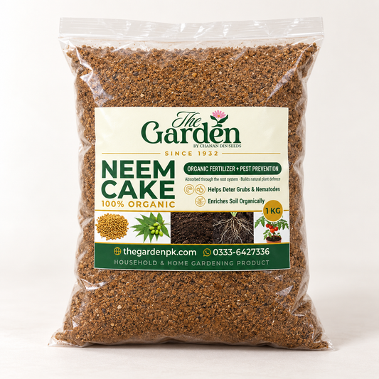 Neem Cake 1 kg — 100% Organic Fertilizer & Soil Pest Control (Neem Khali)