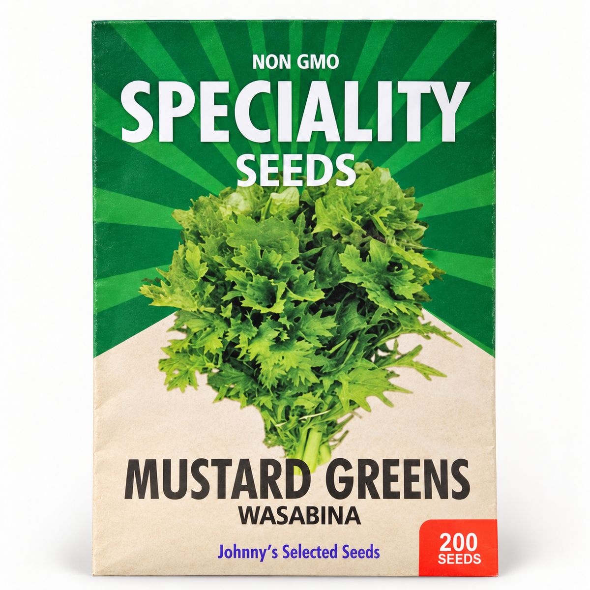 Mustard Greens Seeds — Wasabina (Wasabi Flavour)