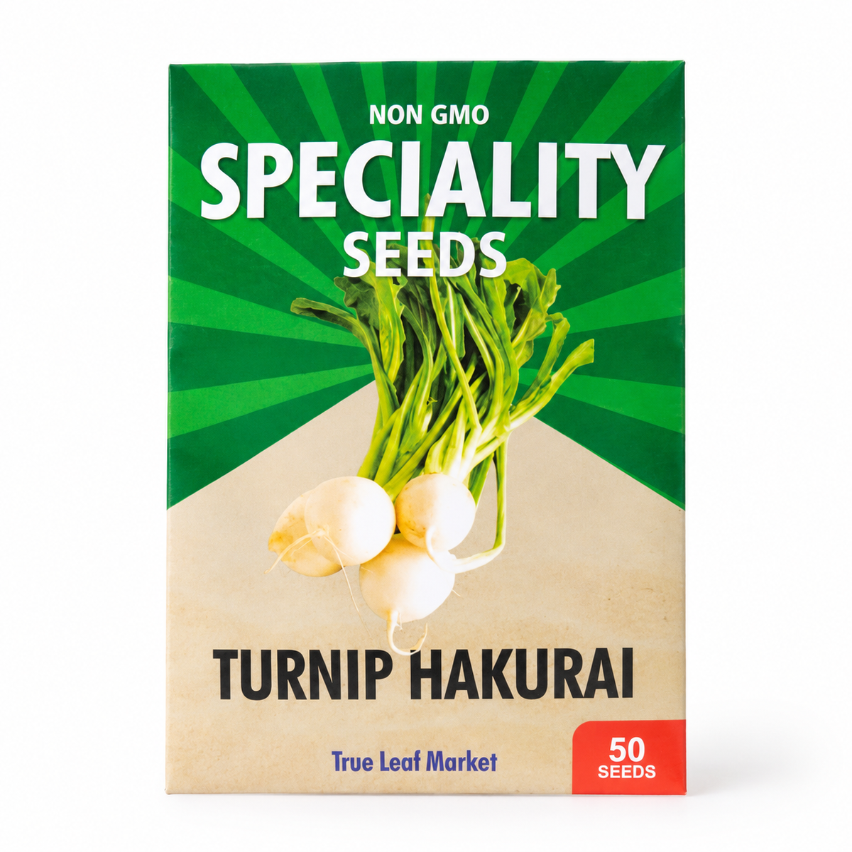 Turnip Seeds — Hakurei F1 (Sweet Salad Turnip)