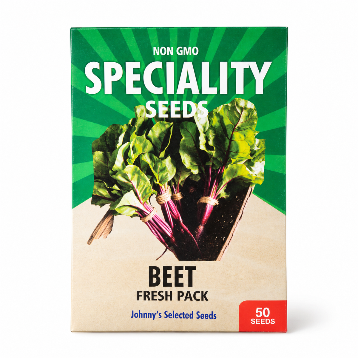 Beet Greens Seeds — Fresh Pak F1 (Leaf Crop, No Root)