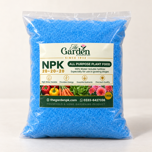 NPK 20-20-20 Balanced All Purpose Plant Food - 1 kg