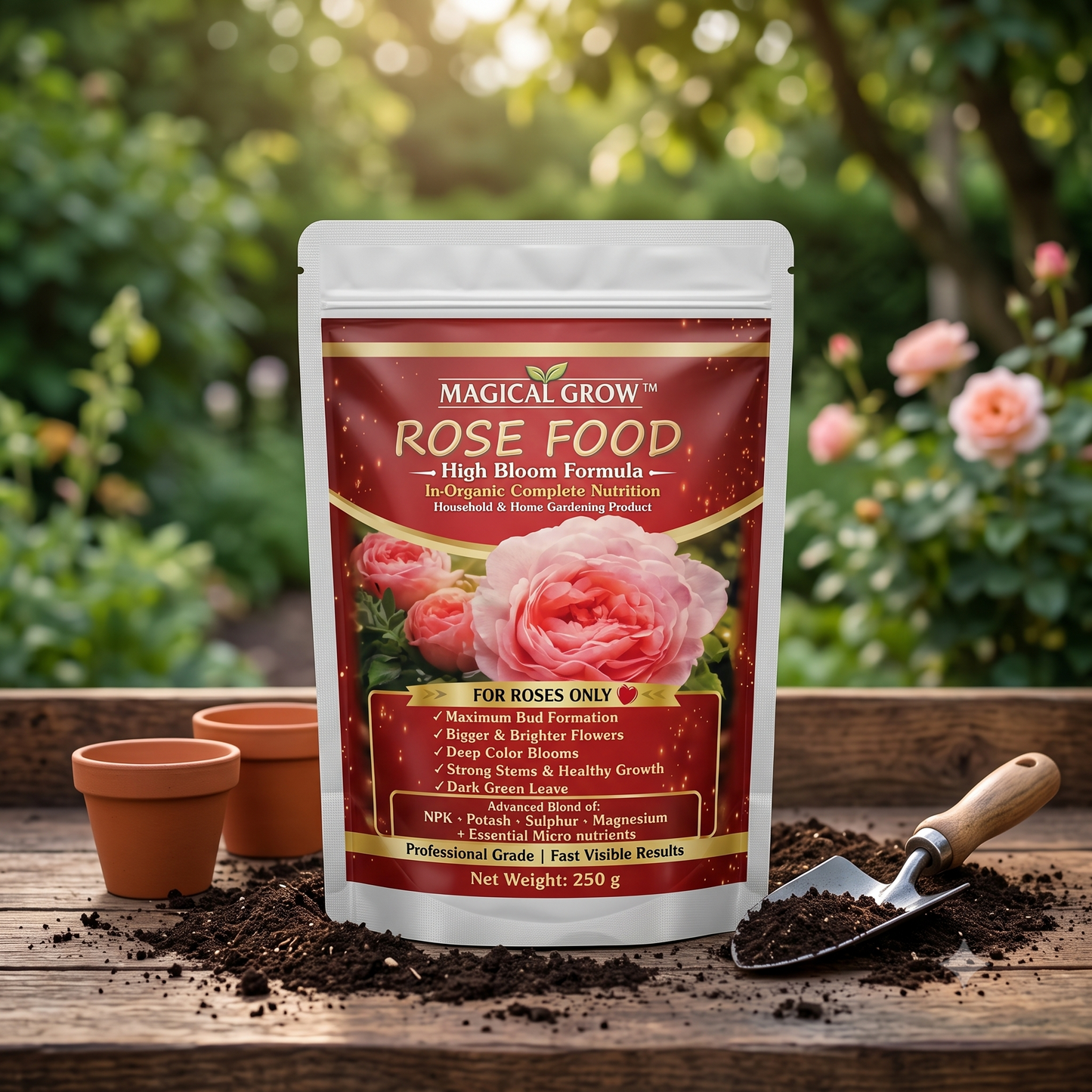 Magical Grow Rose Food High Bloom Formula - 250g