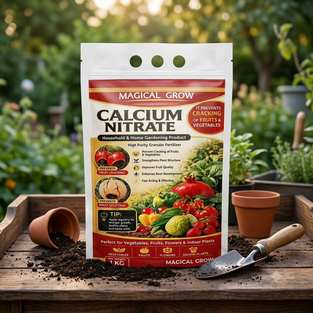 Magical Grow Calcium Nitrate Granular Fertilizer - 1 kg