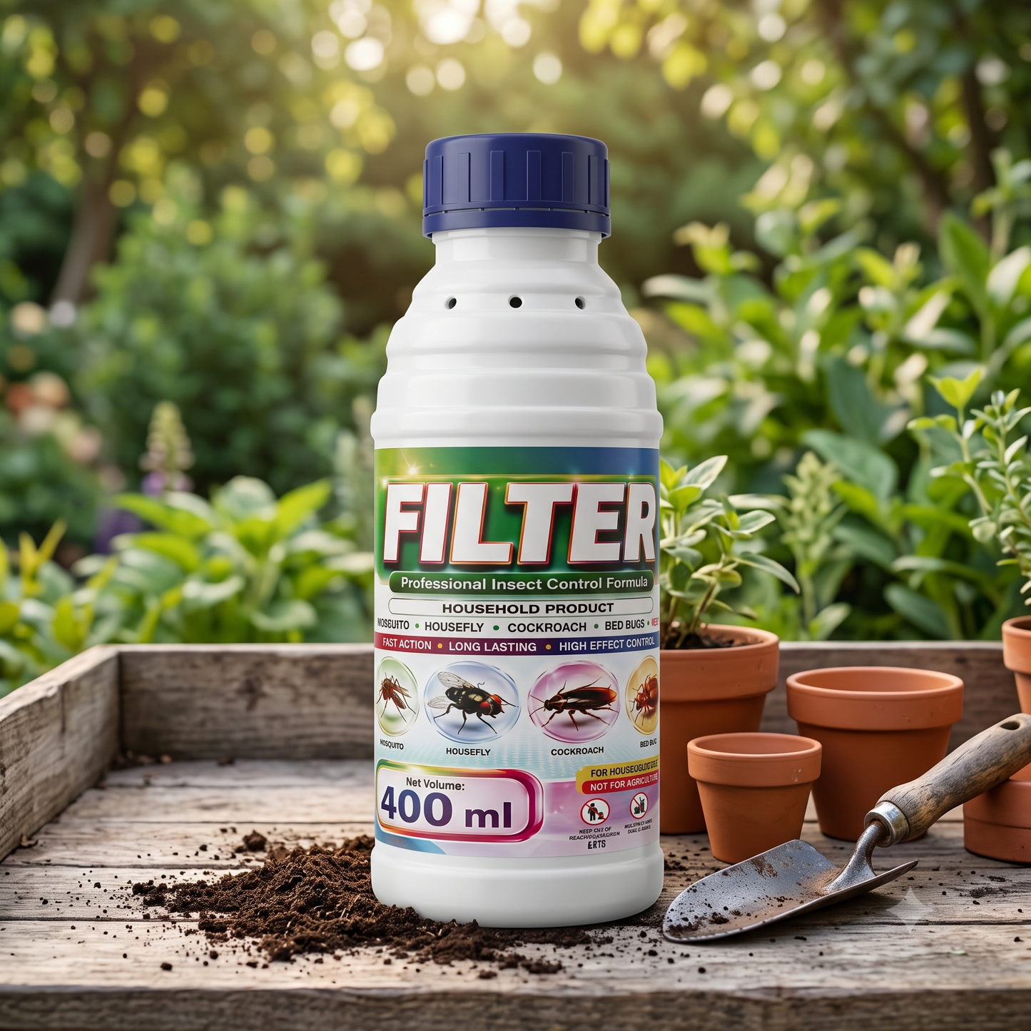Filter Household Insect Control Concentrate - 400 ml