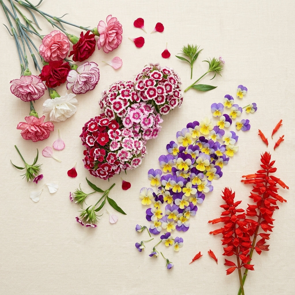 The Bouquet Builders Cut Flower Seed Mix - 4 Varieties