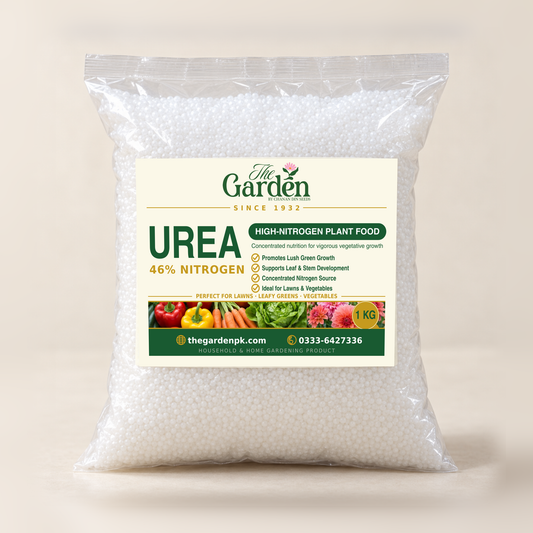Urea 46-0-0 Nitrogen Fertilizer for Home Gardening - 1 kg