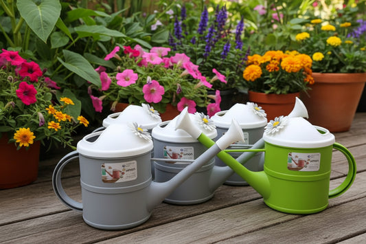 Decorative Daisy Watering Can — 1.4L Capacity