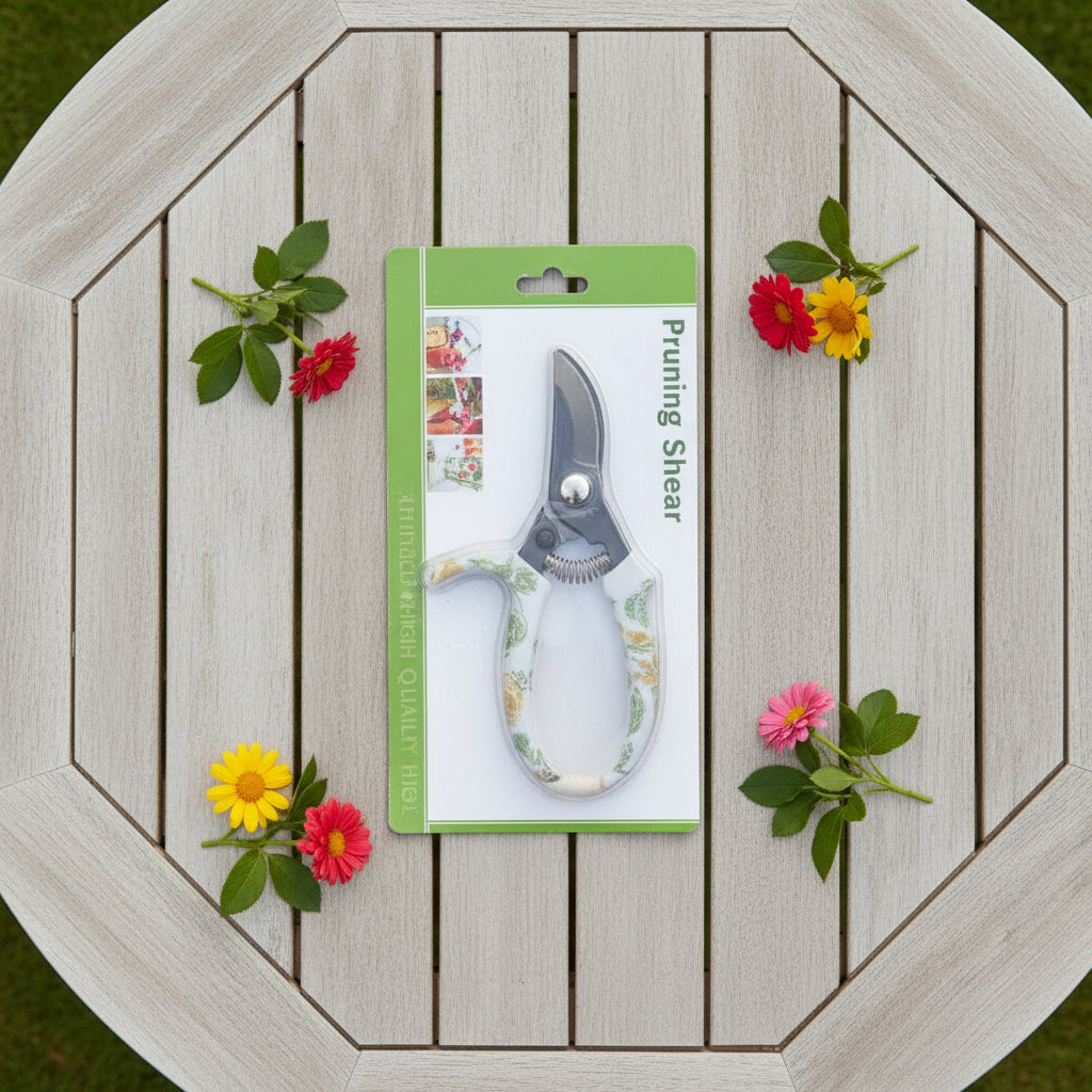 Locking Garden Pruner — SK5 Steel