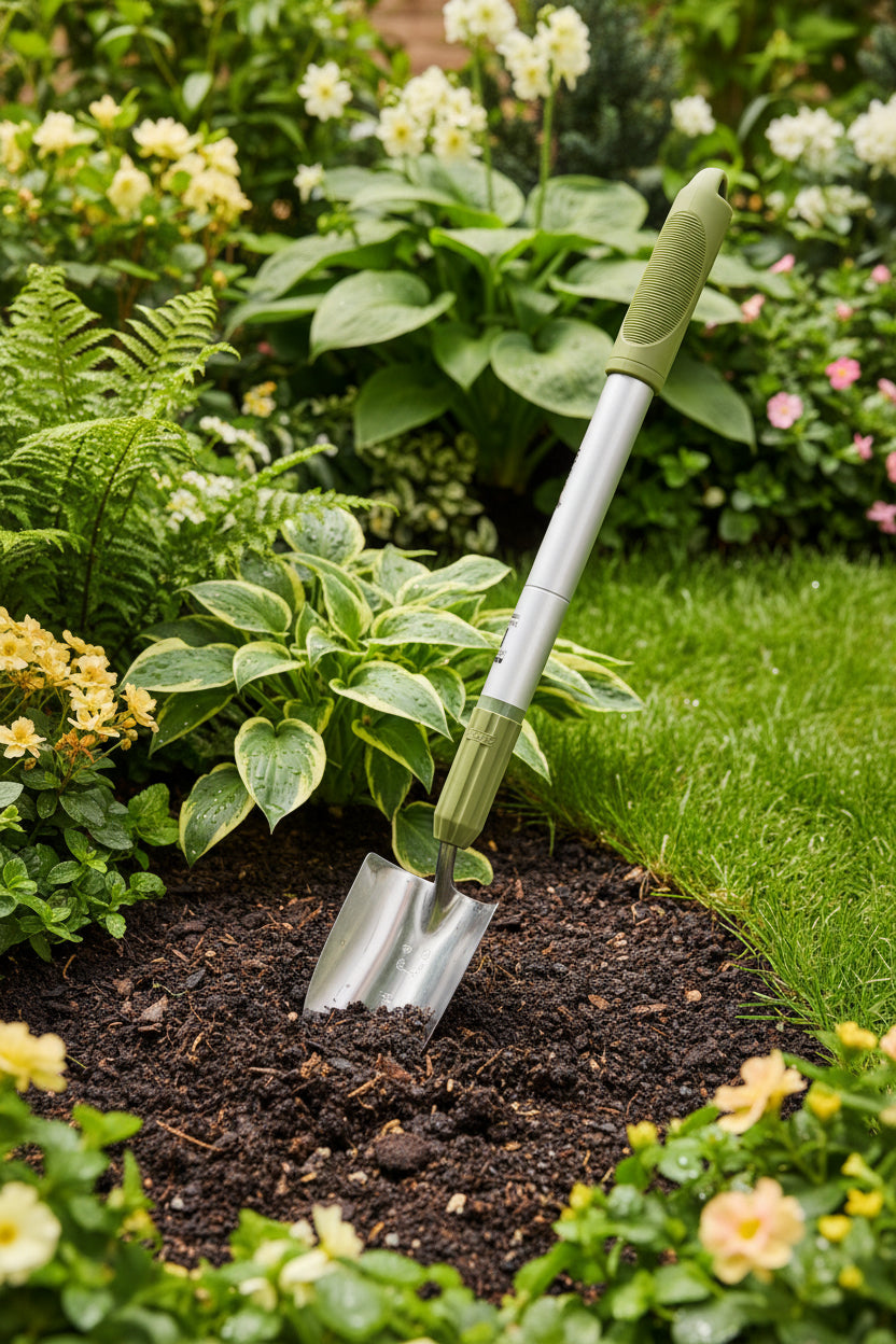 Telescopic Stainless Steel Trowel