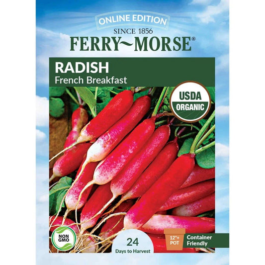 Organic Radish French Breakfast Seeds