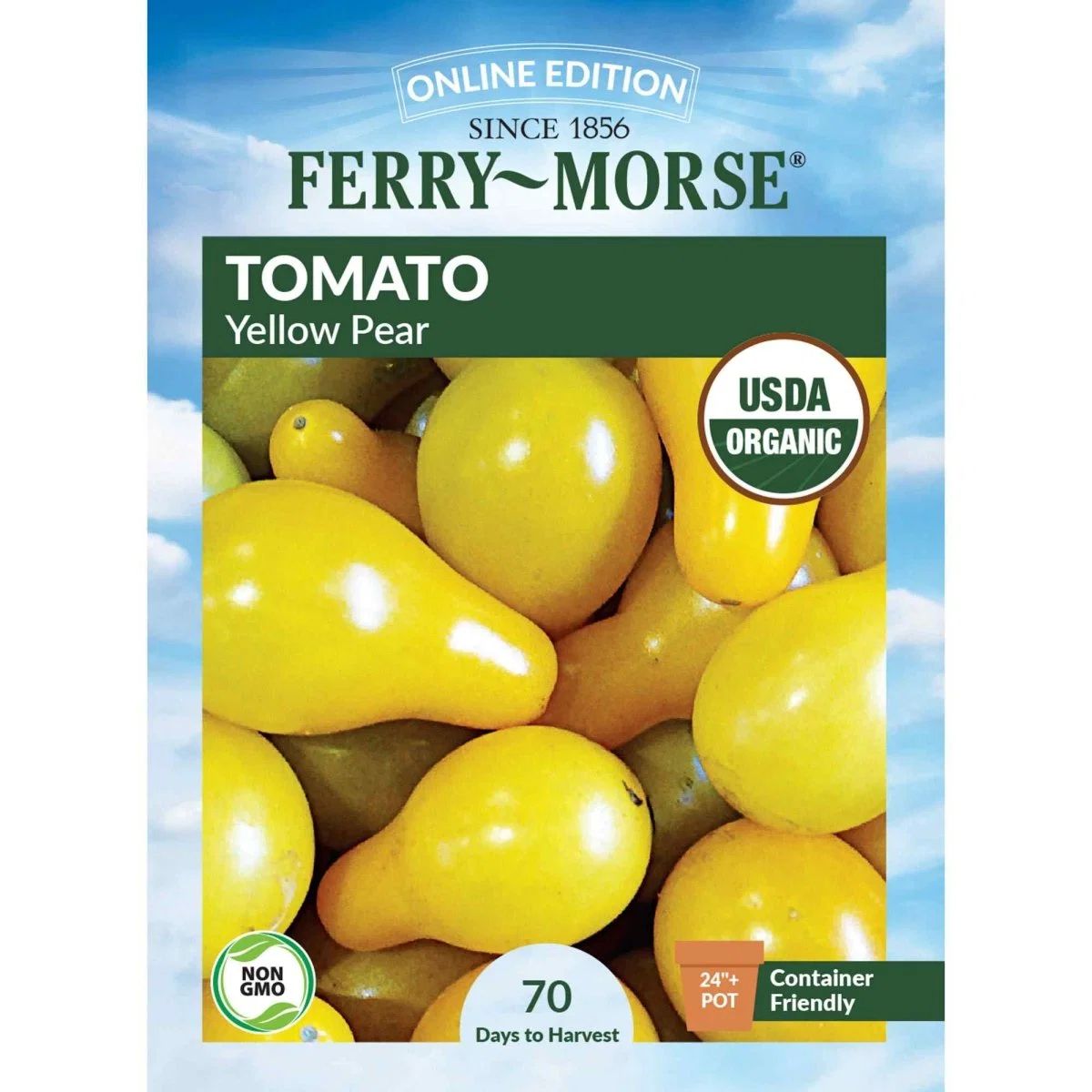 Organic Tomato Yellow Pear Seeds