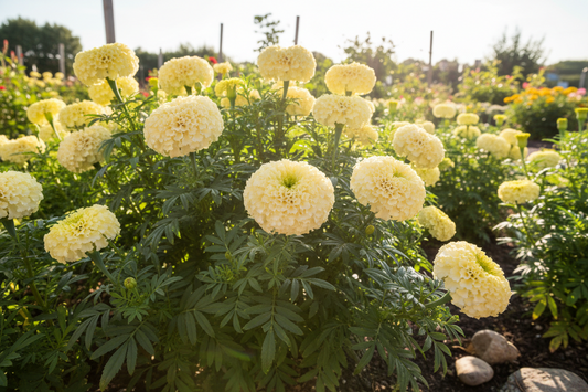 African Marigold Vanilla Seeds (F1)