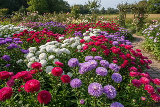 Aster Gala Seeds (Large Double)