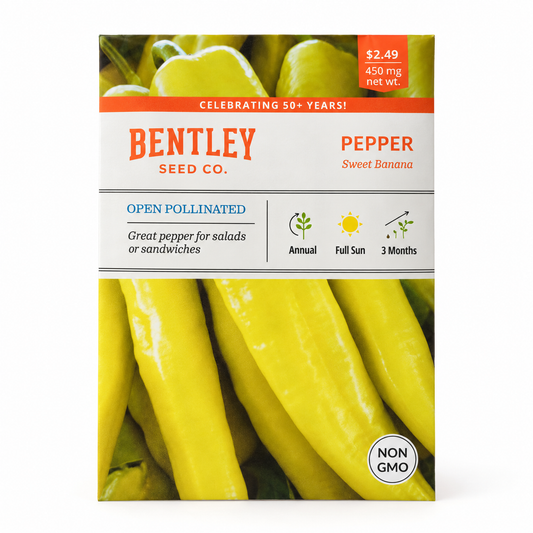 Bentley Pepper Sweet Banana Seeds