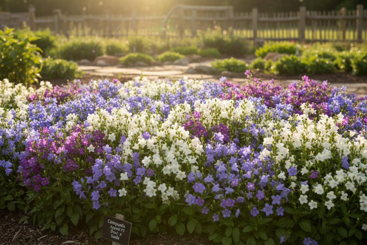 Campanula Appeal Seeds (F1 Dwarf)