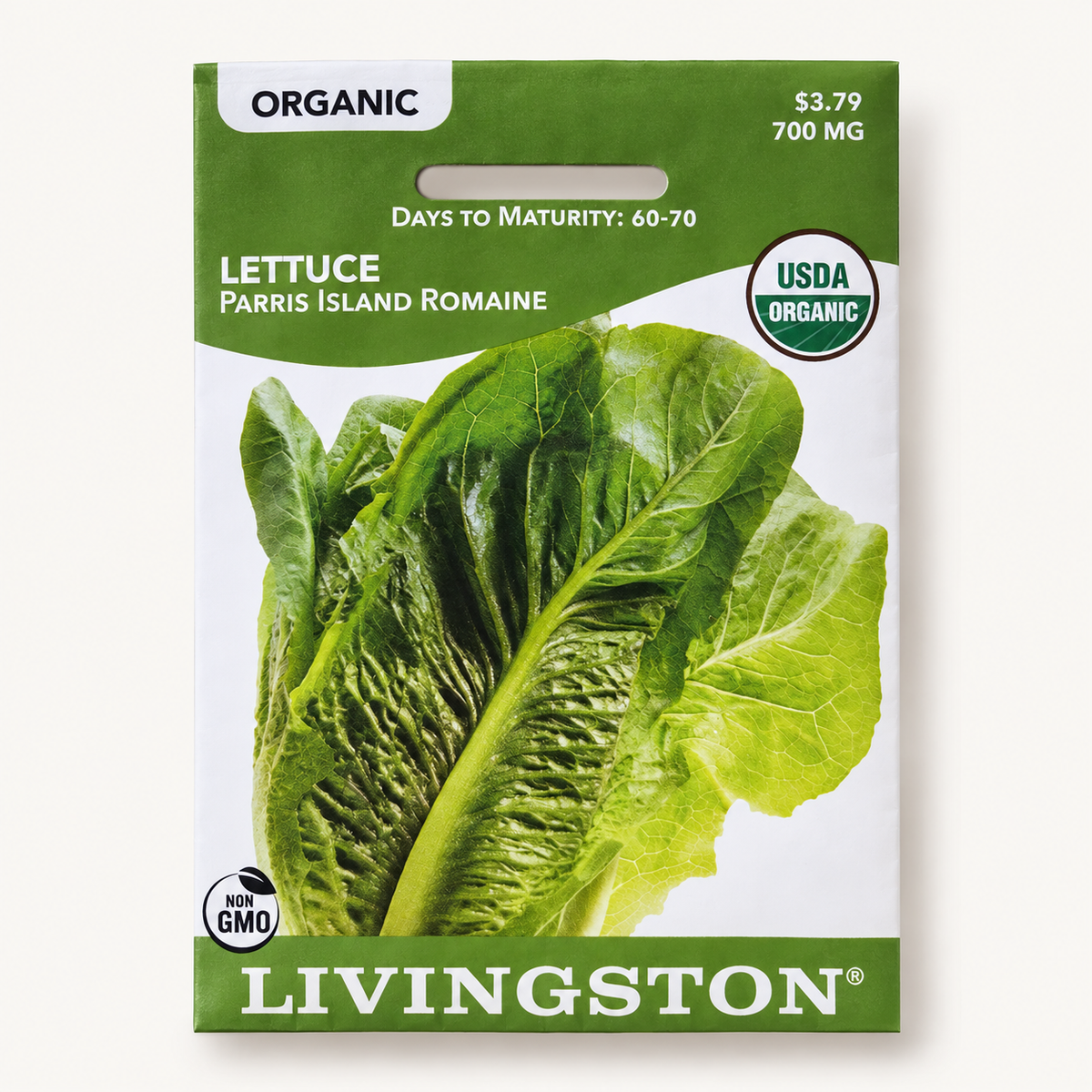 Livingston Lettuce Parris Island Romaine Seeds