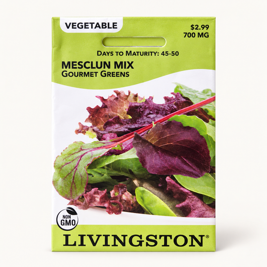 Livingston Mesclun Gourmet Greens Mix Seeds