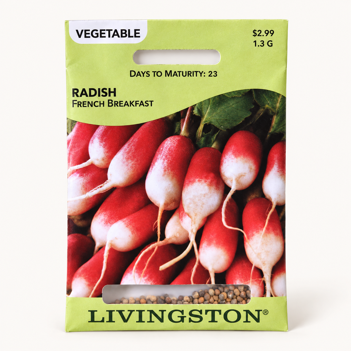 Livingston Radish French Breakfast Seeds