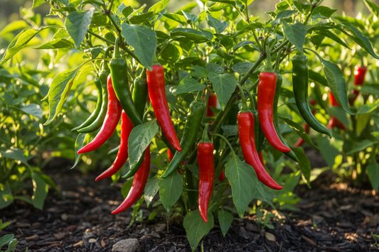 Organic Pepper Hot Cayenne Long Slim Seeds