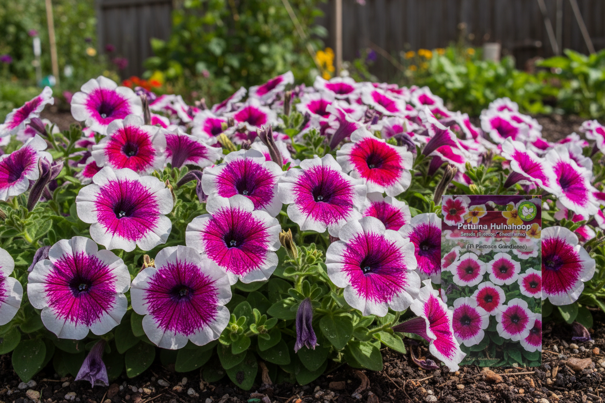 Petunia Hulahoop Seeds (F1 Picotee Grandiflora)