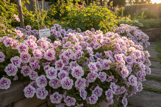 Petunia Pirouette Seeds (F1 All Double Picotee)