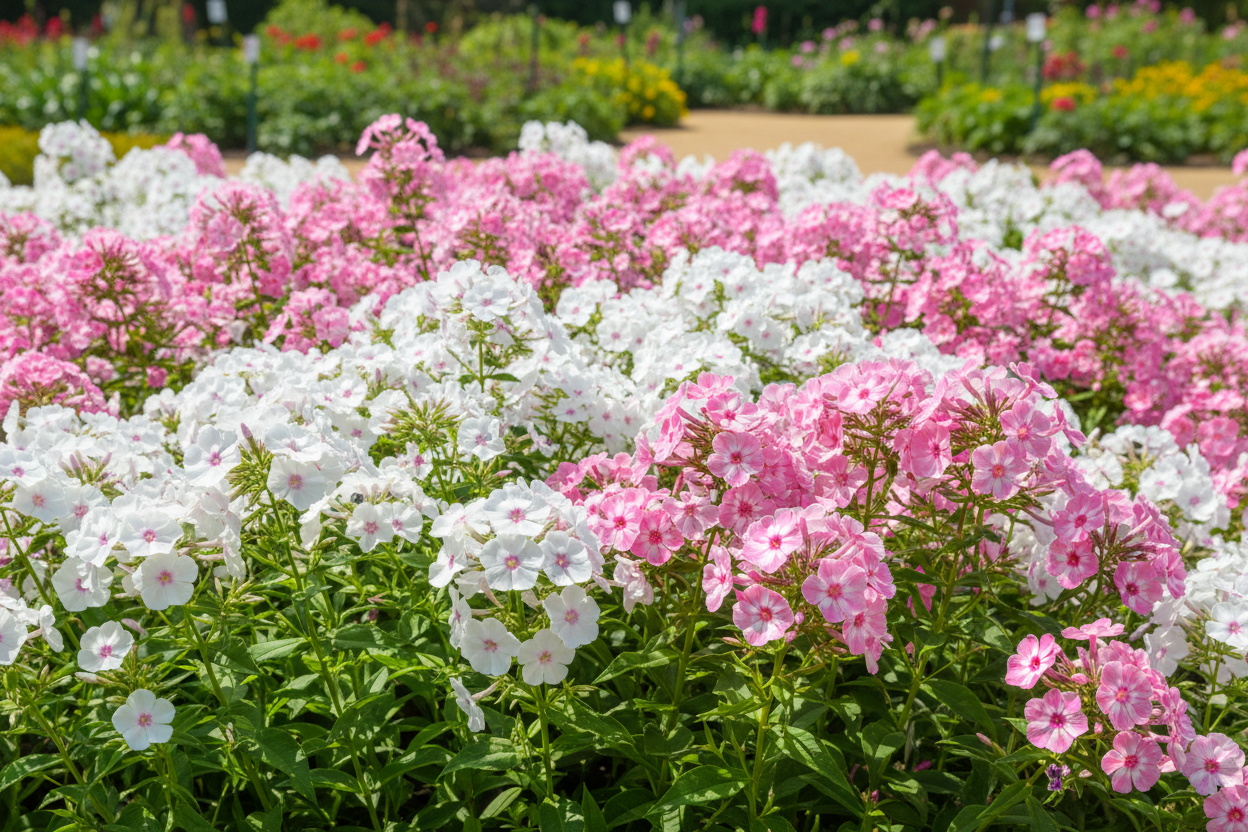 Phlox Grammy Pink & White Seeds