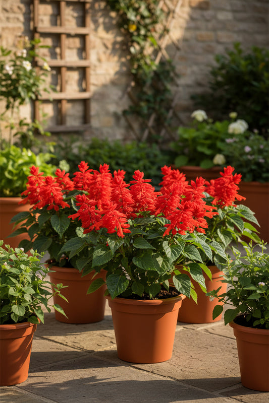 Salvia Splendens Cover Girl Seeds